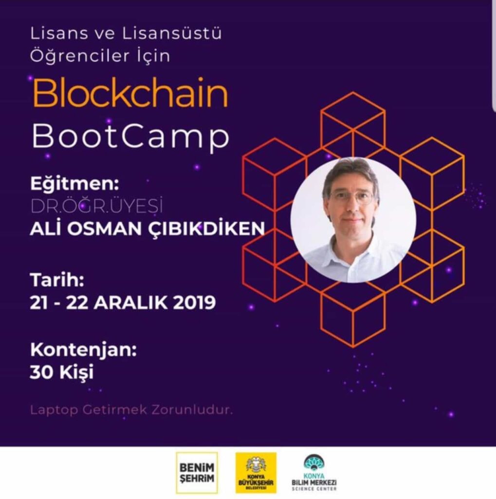 blockchain bootcamp konya