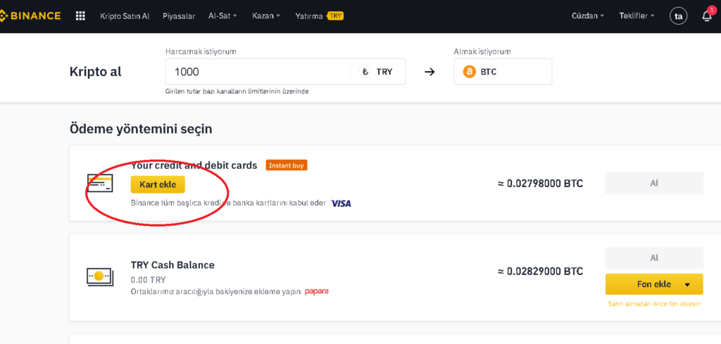 bitcoin kart