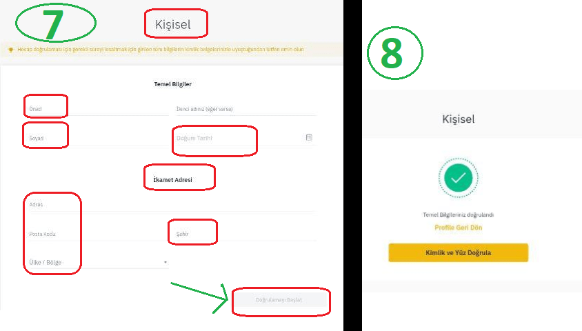 binance kayıt