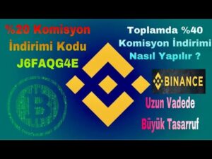 binance komisyon indirim