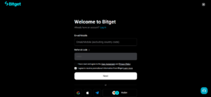 bitget kayıt